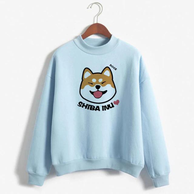 Áo Sweater Cổ Chui Unisex In Hình dể thương D&Q | BigBuy360 - bigbuy360.vn