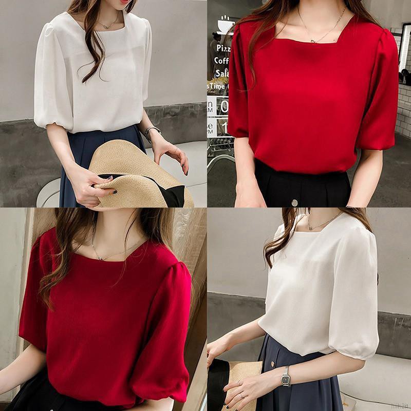 Áo tay lỡ dáng rộng thời trang cho nữ