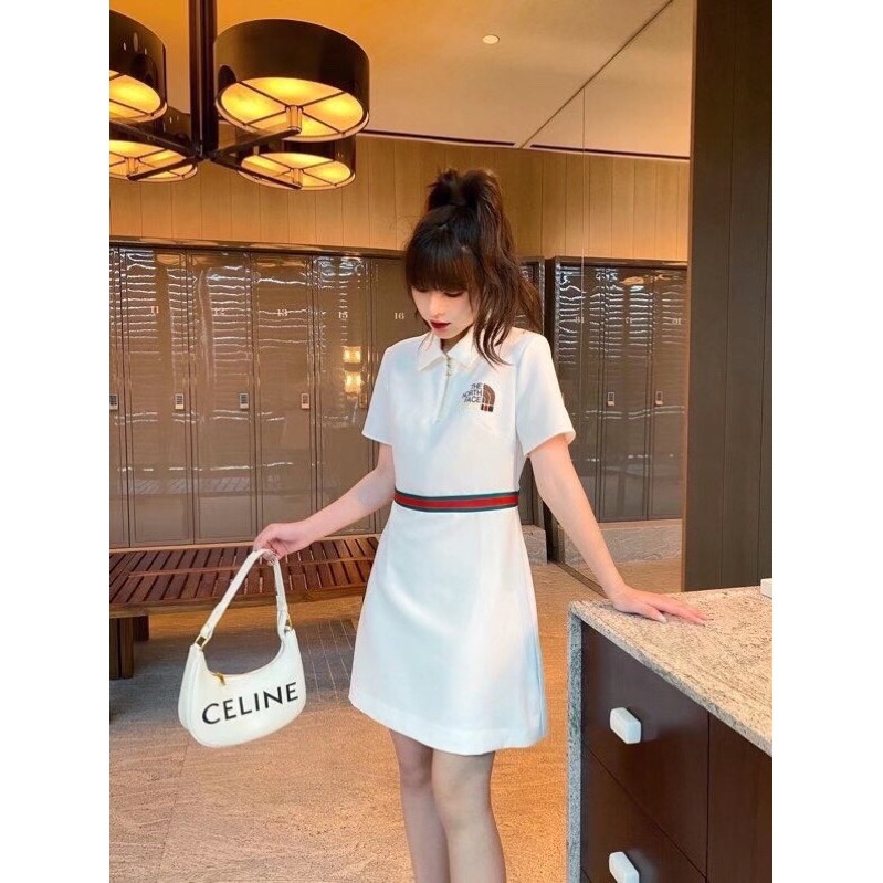 Đầm polo, đầm dáng suông thời trang cao cấp Gucci GG GC