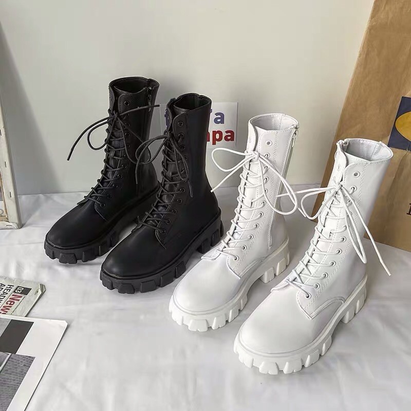 (Order) Boots lửng đế đinh phối khoá cạnh (ảnh thật ở cuối) - A6 | BigBuy360 - bigbuy360.vn