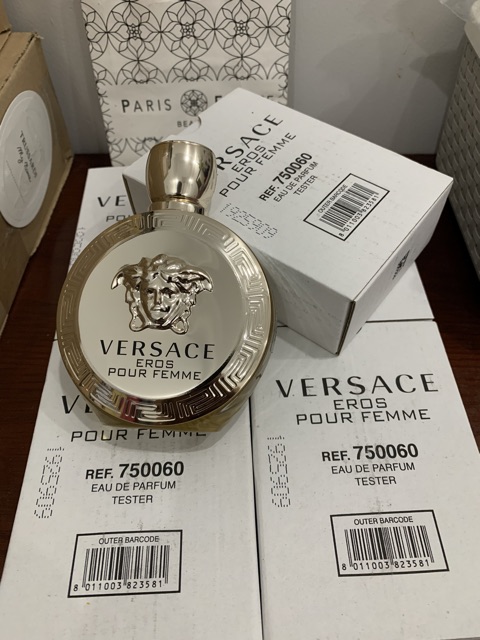 [Mã 1512FMCGSALE giảm 8% đơn 500K] Nước hoa Versace Eros Pour Femme EDP 100ml. Tester 750060 (Hộp carton như hình) | BigBuy360 - bigbuy360.vn