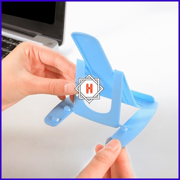 Giá đỡ điện thoại gấp gọn 2 nấc tiện dụng { H }