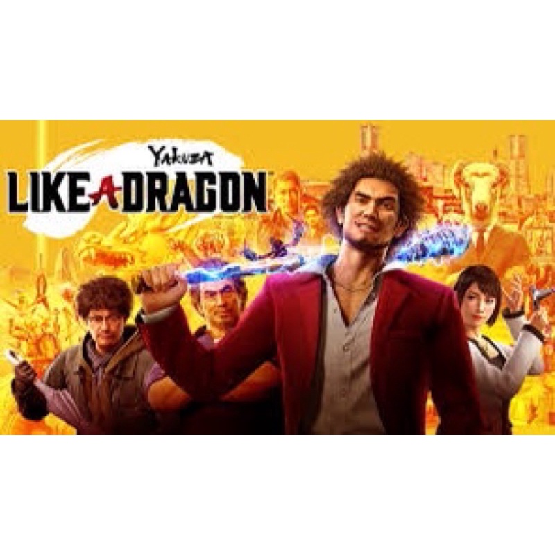 Đĩa game ps5:  Yakuza Like A Dragon for Ps5
