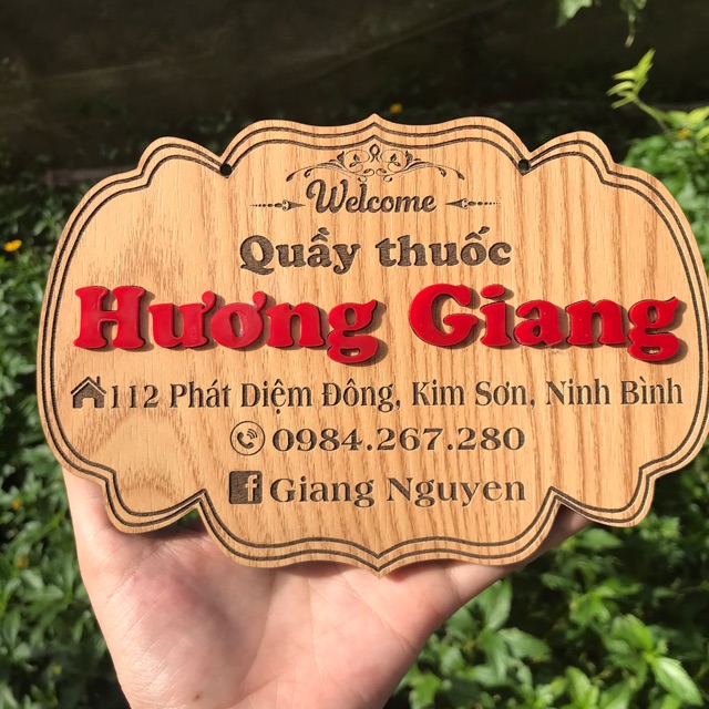 BẢNG GỖ TÊN SHOP, ĐẠO CỤ CHỤP ẢNH BÁN HÀNG ONLINE, TREO SHOP TRANG TRÍ, KHẲNG ĐỊNH THƯƠNG HIỆU RIÊNG