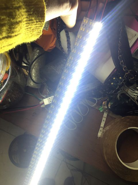 Hót Led thanh nhôm 5730 - 2 hàng led -1 mét - 144 led Siêu sáng