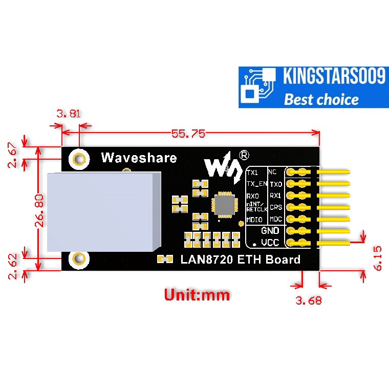 Module Ethernet LAN8720