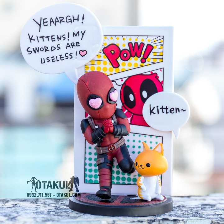 Mô Hình Figure Deadpool Yêu Mèo