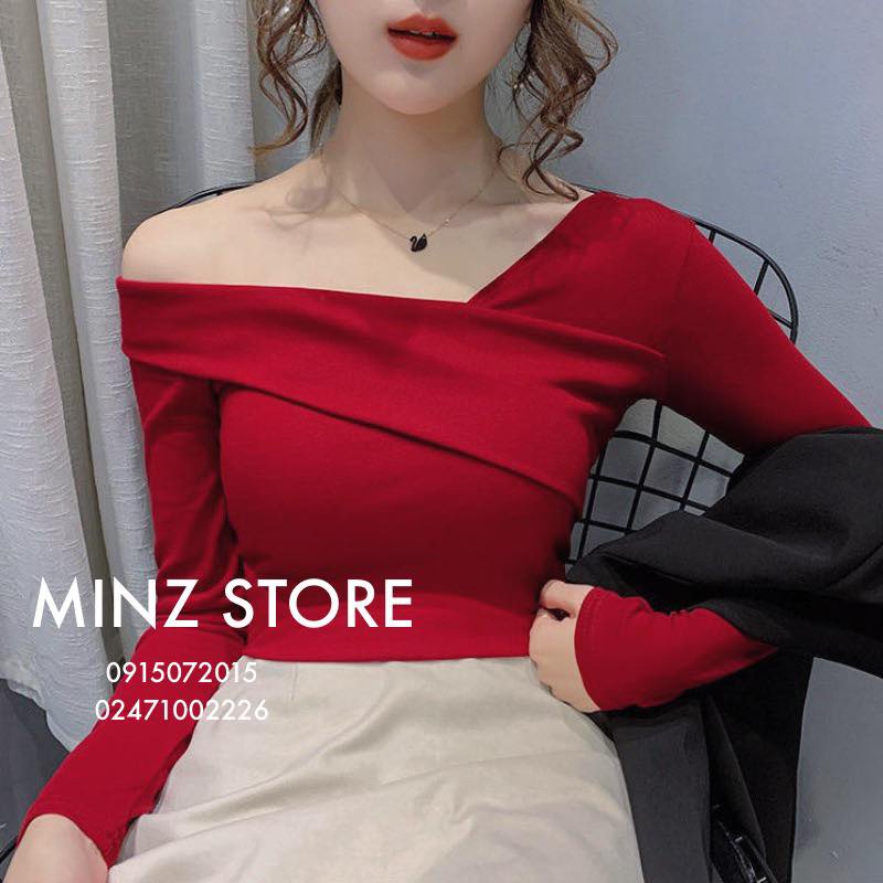 Áo lệch vai Minz (4 màu)