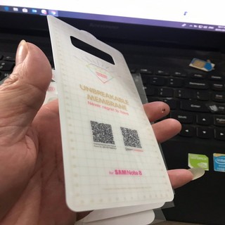 Miếng dán PPF Full mặt sau cho Galaxy Note 8