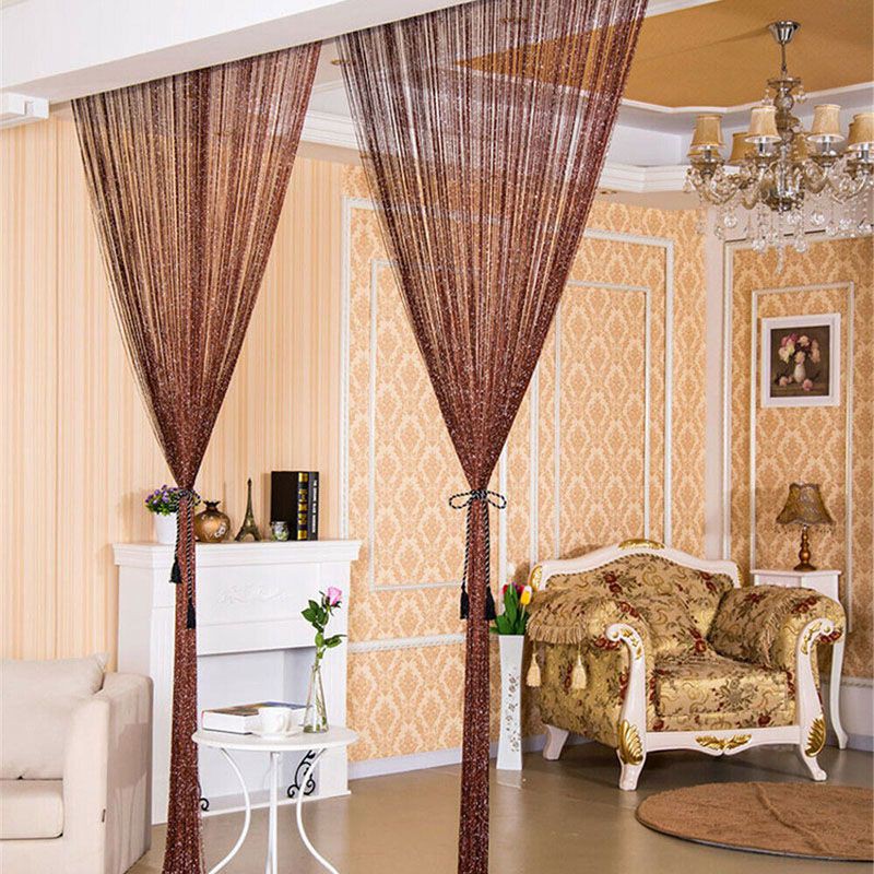 [Có Sẵn] Rèm Cửa Dây Kim Tuyến Dành Cho Cửa/Cửa Sổ/Phòng Ngủ