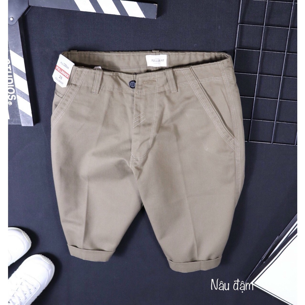 Quần Short Kaki Nam Pull & Bear