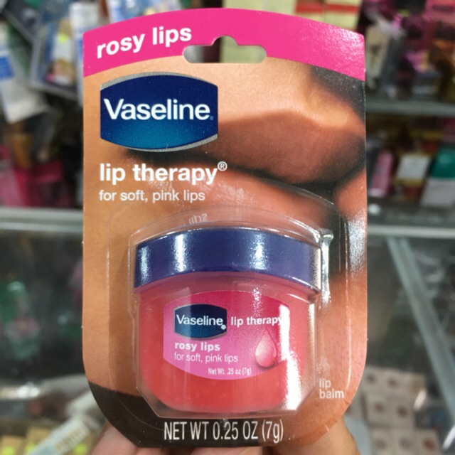 Son Dưỡng Môi Vaseline Mùi Hoa Hồng Lip Therapy Rosy Lips 7g