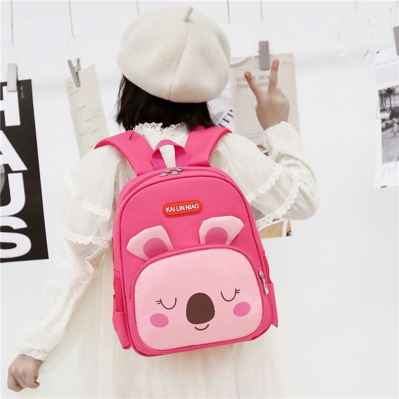 Balo Đi Học Mẫu Giáo Họa Tiết Thỏ Hoạt Hình Dễ Thương Cho Bé Gái 3-5 Tuổi Tongbao 6 Tuổi