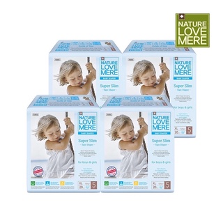 [Combo 4 bịch/ Thùng] Bỉm dán/ quần Nature Love Mere Hàn Quốc size S26/M24/L22/XL20/L22/XXL18