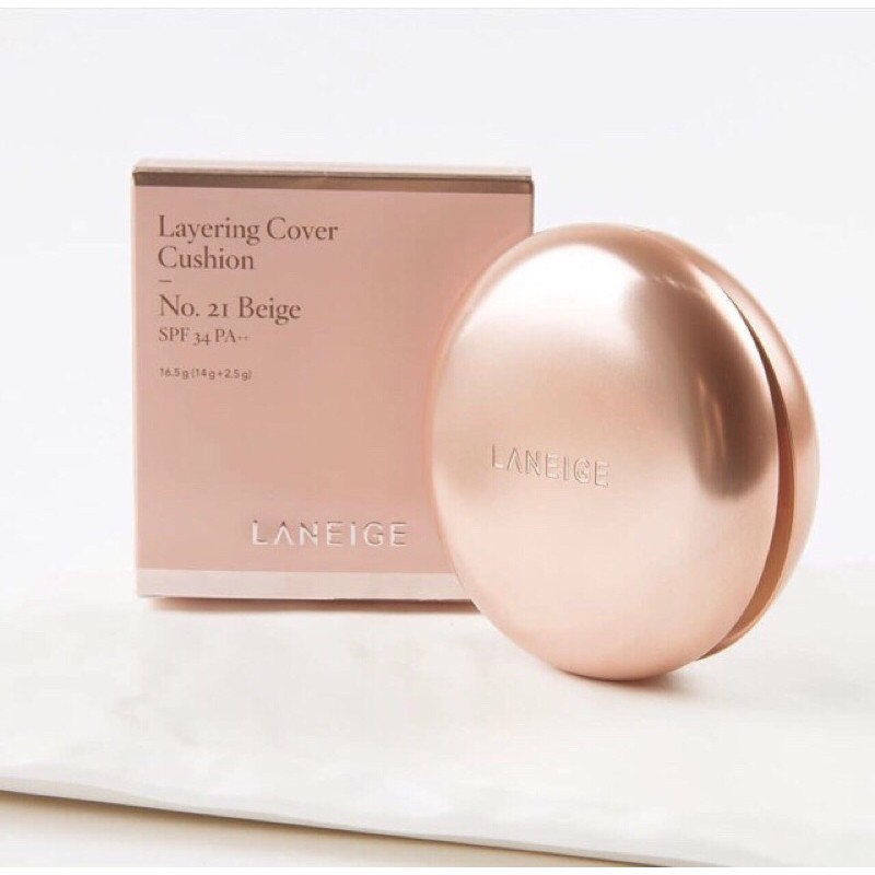 Phấn nước Laneige Layering Cover Cushion SPF34 PA++