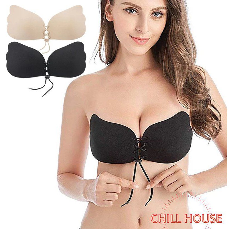 {HOT HOT} Áo Dán Ngực Cánh Tiên dây rút(có size) - CHILLHOUSE
