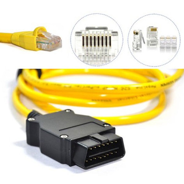 NEW Ethernet to OBD For BMW F Series ENET Cable for E-SYS ICOM 2 Coding Without CD ESYS ICOM Coding Diagnostic Tool