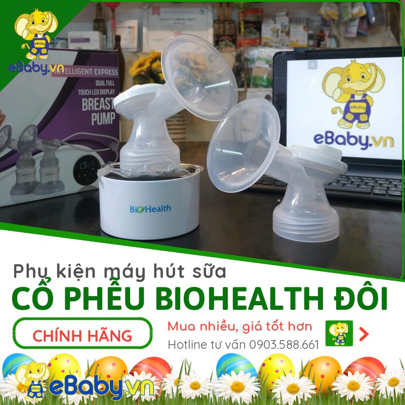 [BIOHEALTH] Cổ bình và phễu - Phễu Flex rời (21,24,27,30mm) - Nên chat shop để chọn size phù hợp