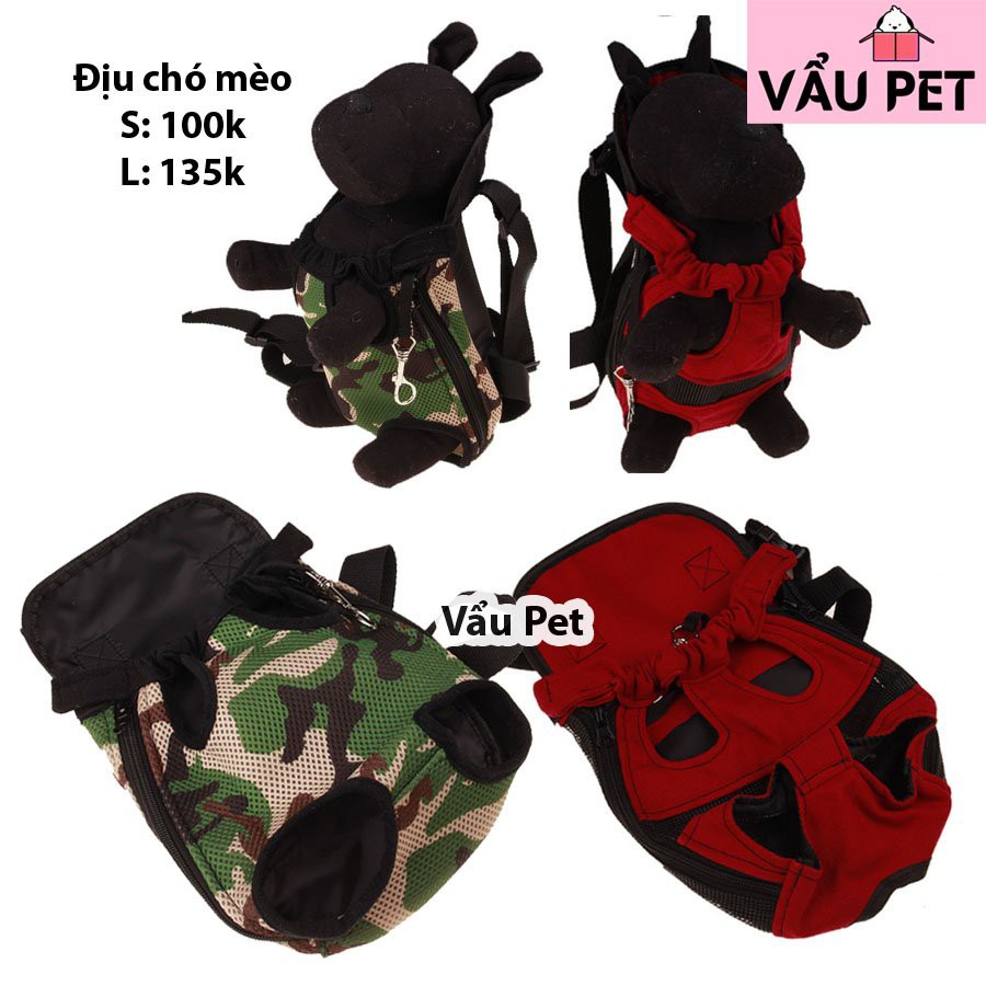 Địu cho chó mèo thú cưng