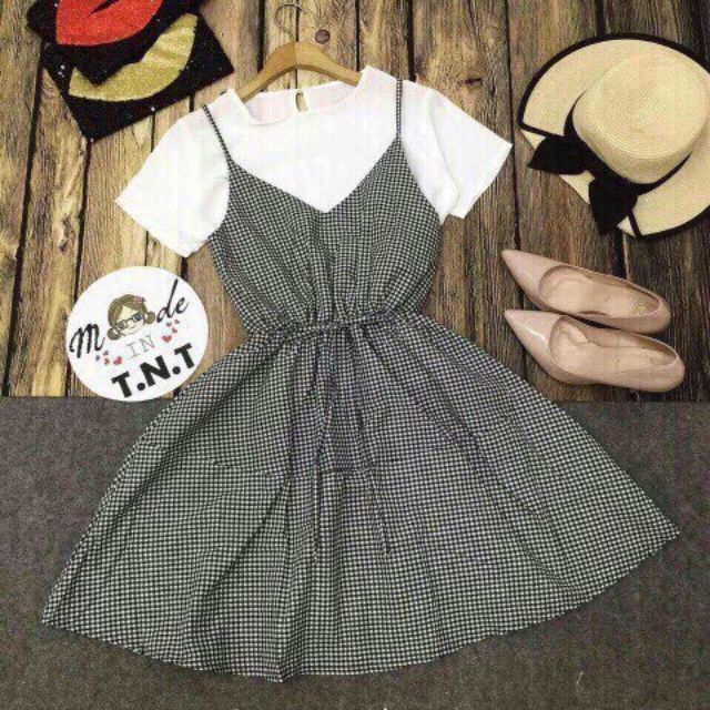 Set yếm caro