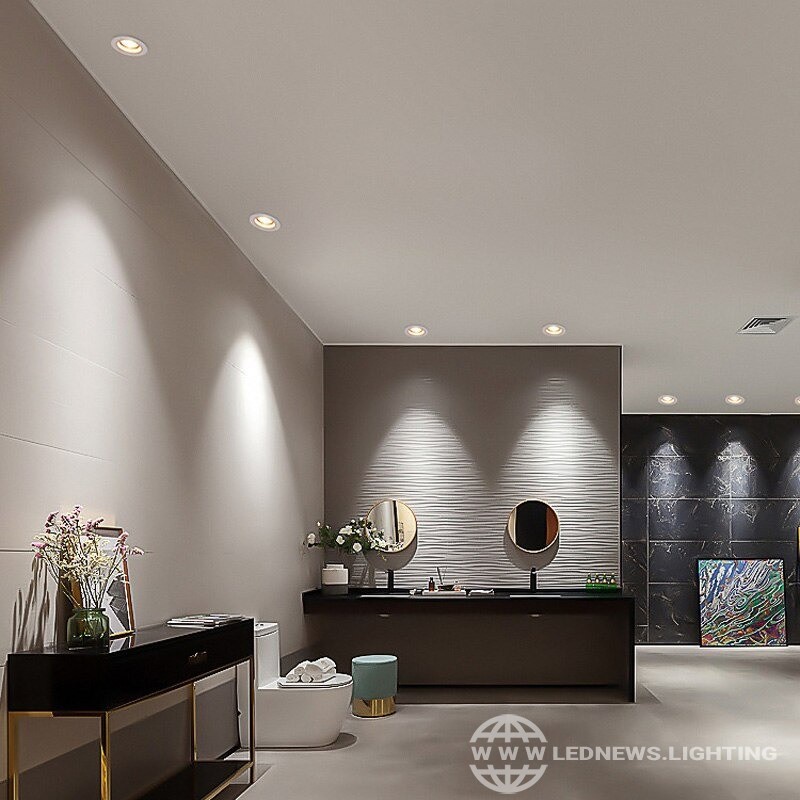 ĐÈN DOWNLIGHT CHỈNH HƯỚNG, CÔNG SUẤT 9W - PHI 90 - VỎ ĐEN