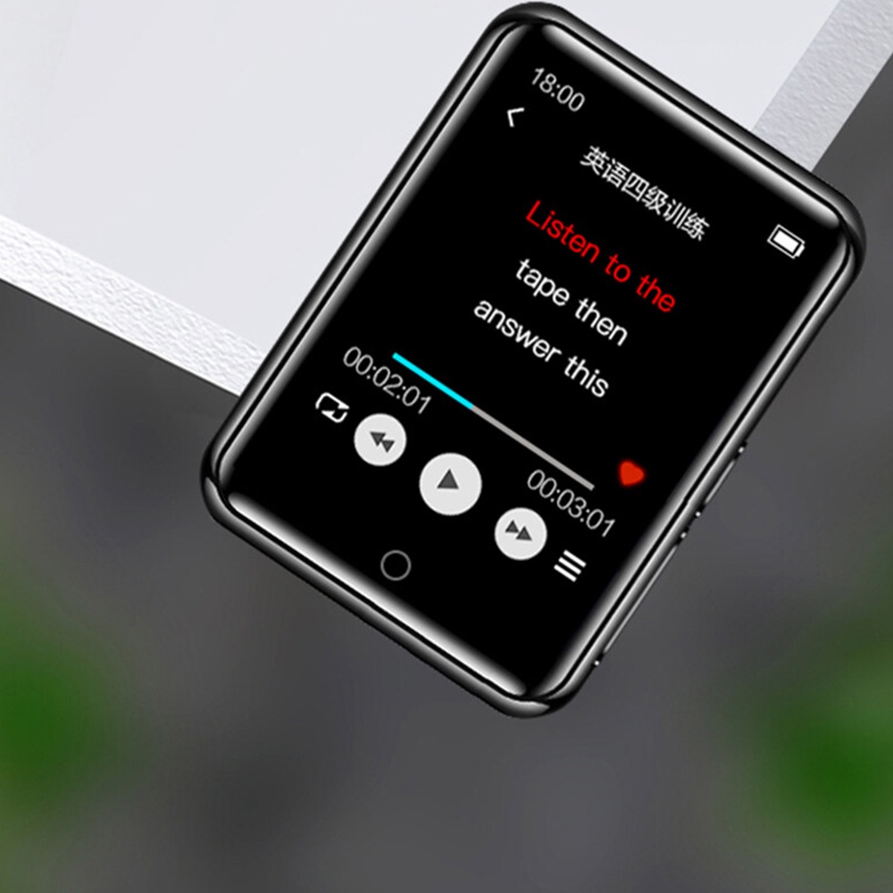 Máy nghe nhạc MP3 FAAEAL RUIZU M7 bluetooth có màn hình cảm ứng kèm loa tiện lợi