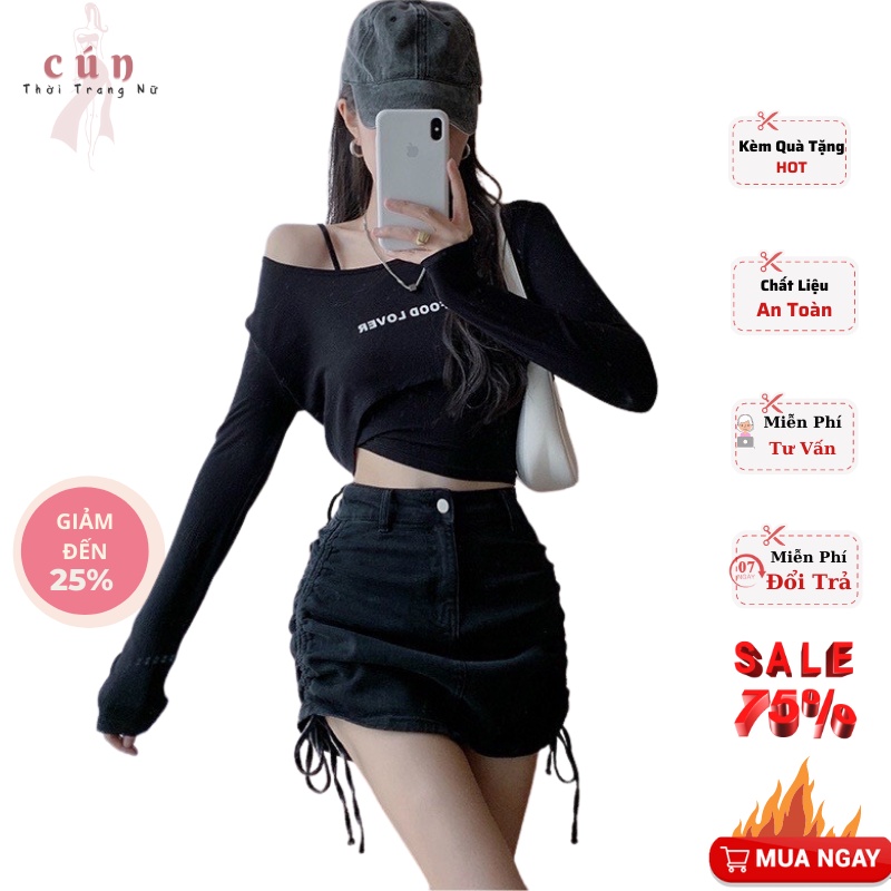 Chân váy chữ a kaki rút dây hông ,Chân váy ngắn ôm body cho nữ dưới 52kg đi chơi đi tiệc sexy