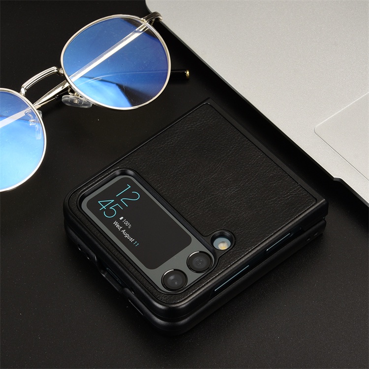 Ốp Lưng Bọc Da Sần Cho Điện Thoại Samsung Galaxy Z Flip 4 Flip Samsung Galaxy Z Flip 4 ZFlip 3