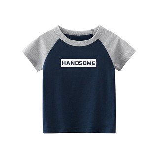 Áo thun bé trai 27kids, áo thun cho bé 100% cotton - ảnh sản phẩm 1