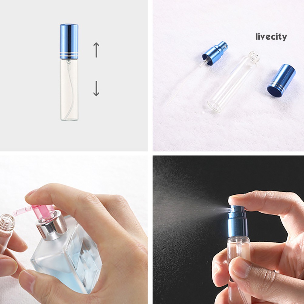 Chai Rỗng Dạng Xịt Dùng Để Chiết Nước Hoa Tiện Lợi 10ml