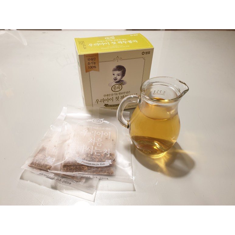 Trà đậu kiếm lúa mạch hữu cơ Hàn Quốc cao cấp thơm mát giải nhiệt cho bé