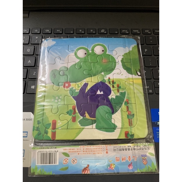 [RẺ VÔ ĐỊCH ] Đồ chơi xếp hình, Tranh Ghép 16 mảnh giấy ép cho bé