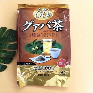 Trà Lá Ổi ORIHIRO Nhật Bản Gói 60 Túi - Hỗ Trợ Giảm Cân