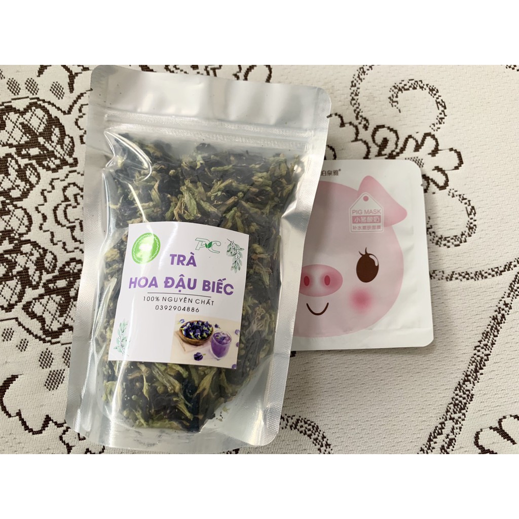 [HÀNG CAO CẤP] Trà hoa đậu biếc sấy khô nguyên bông (50gram-100gram-200gram)