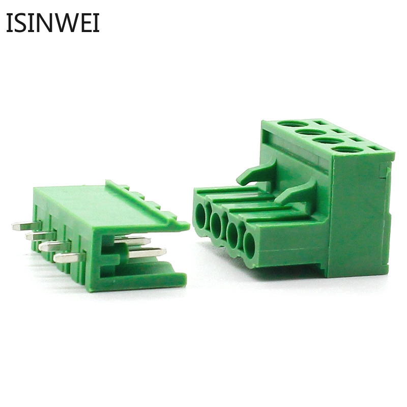 Set 5 Đầu Nối Dây 2EDG 5.08 4P 5.08mm