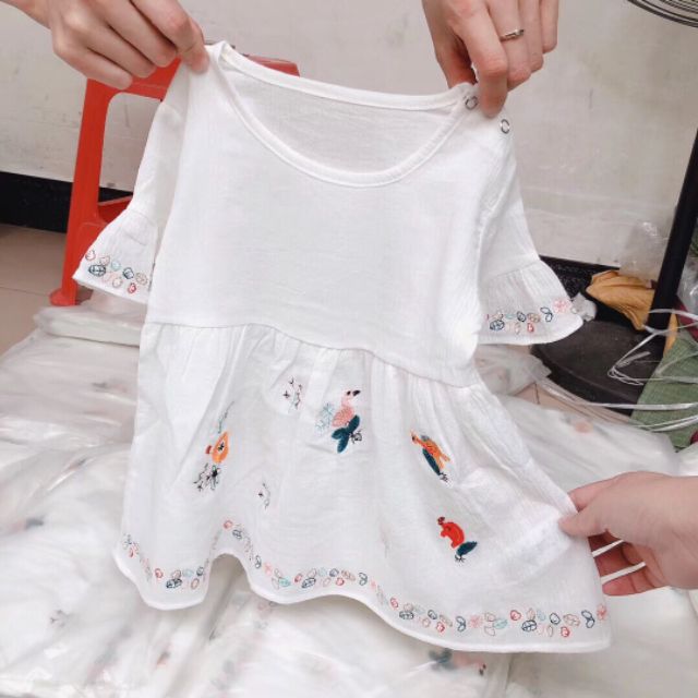 Áo váy cho bé gái