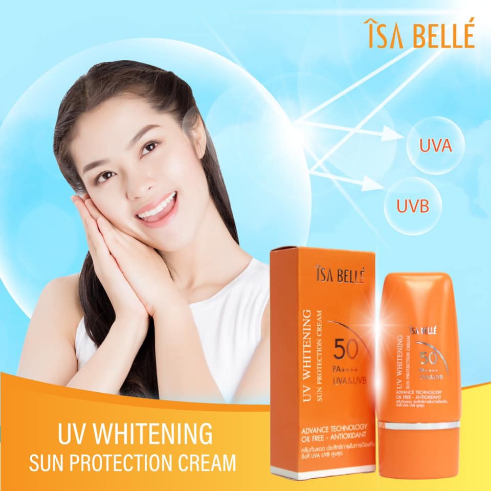 Kem chống nắng Isa Belle SPF50 PA++++ Thái Lan