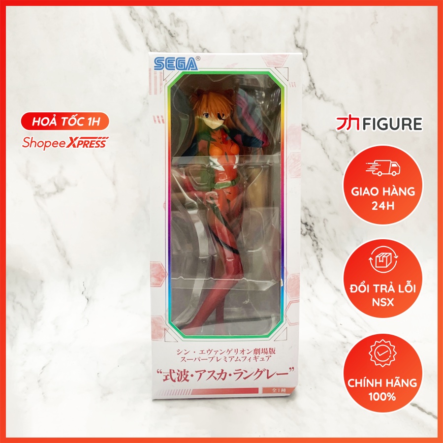 Mô Hình Figure Chính Hãng Anime Evangelion Shin Gekijouban, Souryuu Asuka Langley, SPM Figure, SEGA