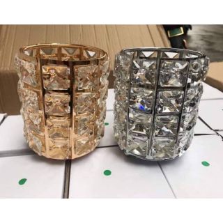 Cốc đá đựng chổi trang điểm