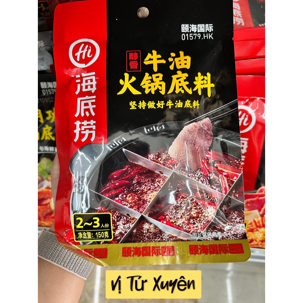 cốt lẩu haidilao tứ xuyên