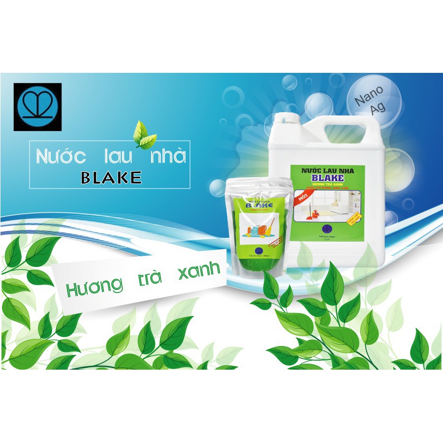 Nước lau sàn (can 5L) đuổi côn trùng, khử khuẩn 99% - BLAKE