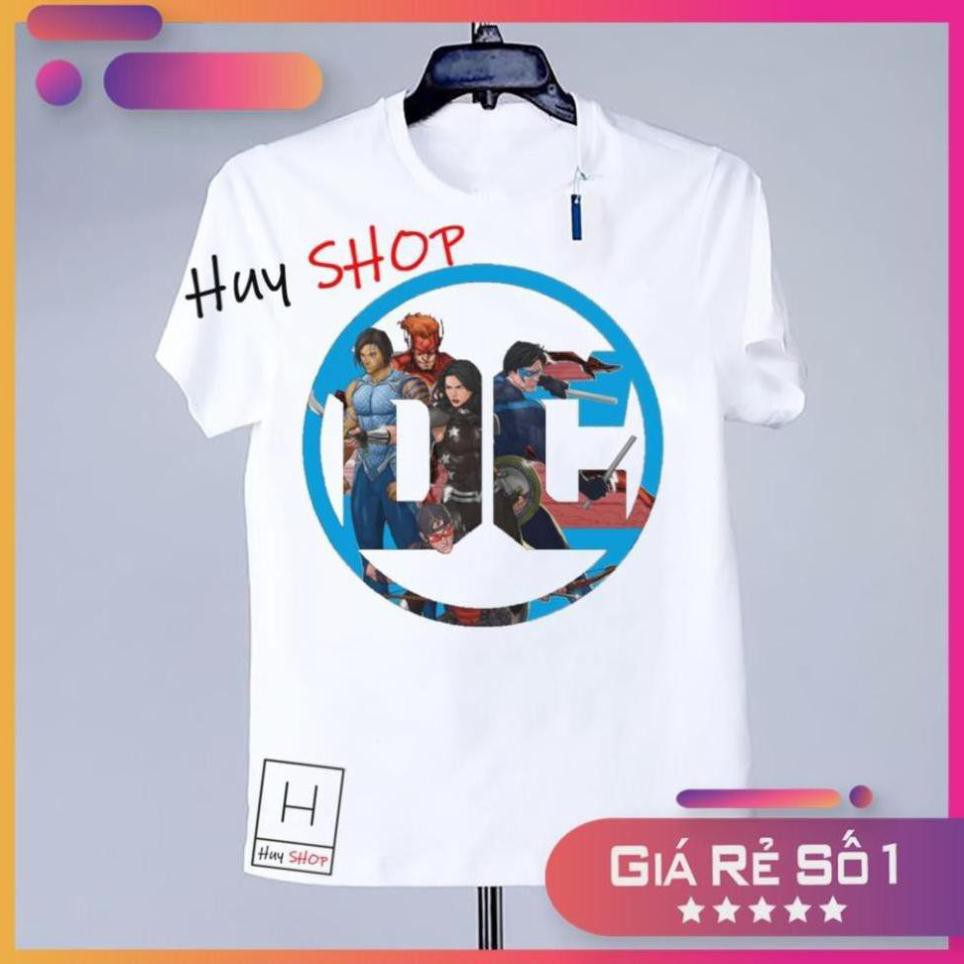 Áo thun Unisex Nam Nữ Siêu Anh Hùng Đẹp COOL 375