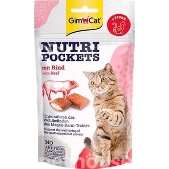 GIMCAT- SNACK GIÒN CÓ NHÂN CHO MÈO CÓ 5 VỊ
