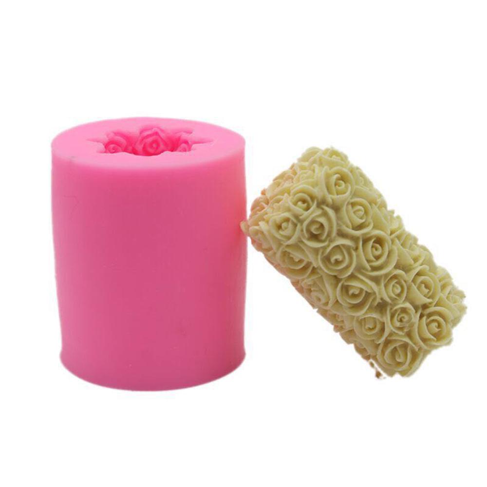 Khuôn Silicone Tạo Hình Làm Nến / Xà Phòng / Đất Sét 3D