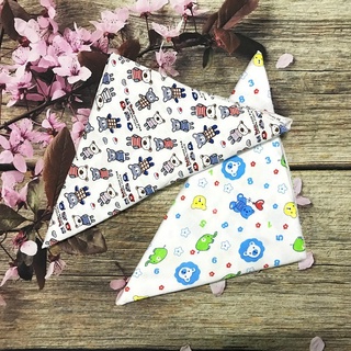 Tã chéo cotton cho bé sơ sinh Fusi họa tiết loại đẹp - Tã cuốn cho bé sơ sinh