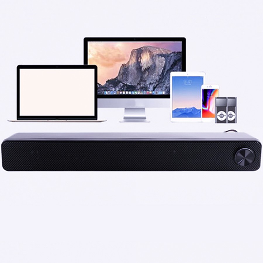 [RẺ VÔ ĐỊCH] Loa Vi Tính Soundbar SADA V-195 Để Bàn, Âm Thanh Vòm 3D Đạt Chuẩn HD