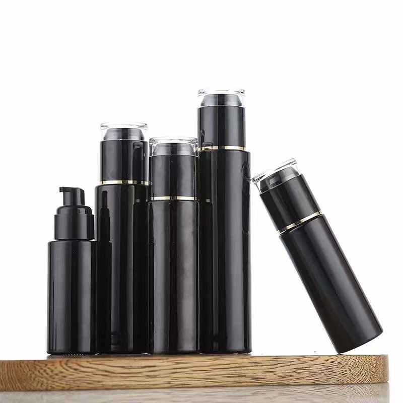 Bình Xịt Thủy Tinh Màu Đen Đựng Mỹ Phẩm Khi Đi Du Lịch