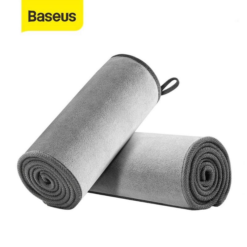 Khăn lau ô tô Baseus 3 lớp vải sợi siêu thấm hút dễ dàng cho vệ sinh cho xe hơi nhà cửa phòng