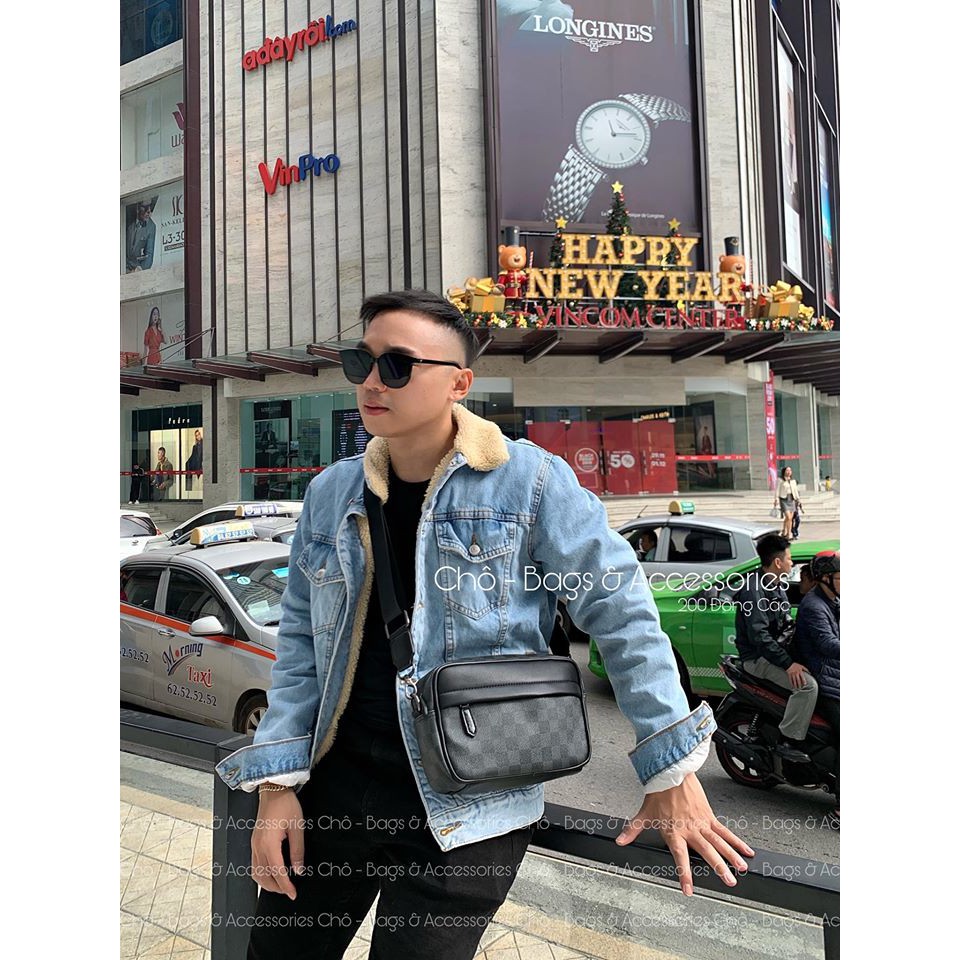 Túi đeo chéo da PU cao cấp, chống nước tuyệt đối T1915 | BigBuy360 - bigbuy360.vn