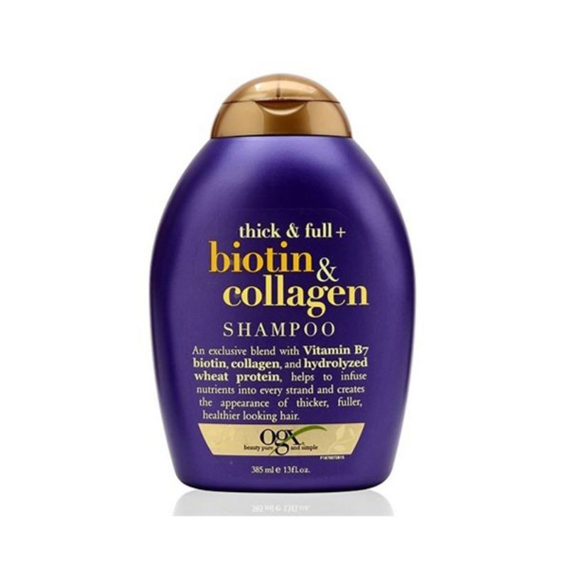 Bộ Dầu gội xả Biotin Collagen Organix Thick Full,TABALI